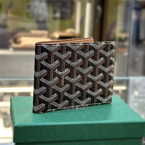 goyard personalization wallet|goyard wallet retail price.